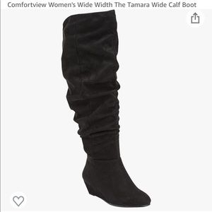 Comfortview Women's Wide Width The Tamara Wide Calf Boot